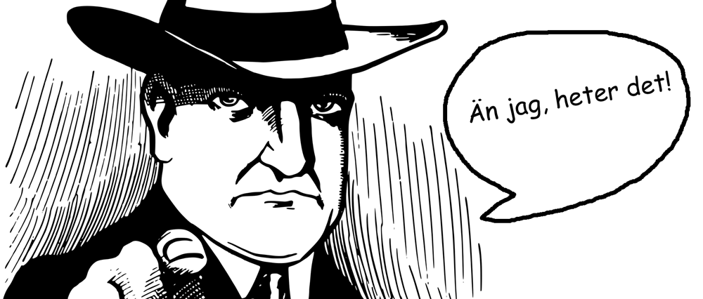 En silverkula i hjärtat på besserwissern