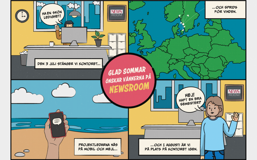 Sommarhälsning från Newsroom