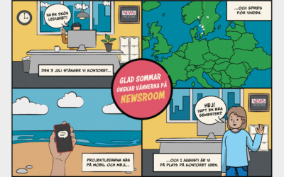 Sommarhälsning från Newsroom